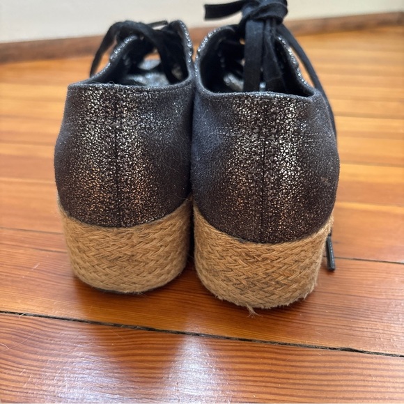 Superga Women's Black Glitter Sneakers Size 38 - Picture 8 of 8